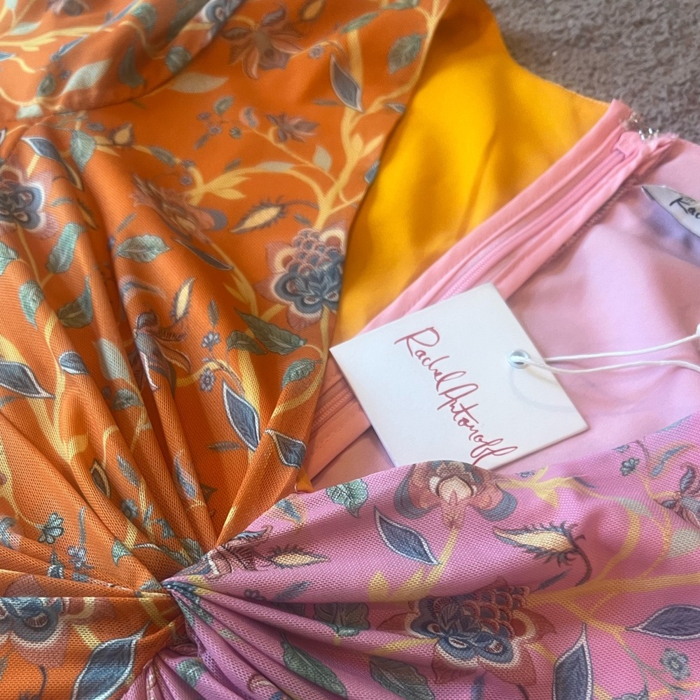 Rachel Antonoff Olivia Long Sleeve Midi Dress, NEW - Picture 4 of 15